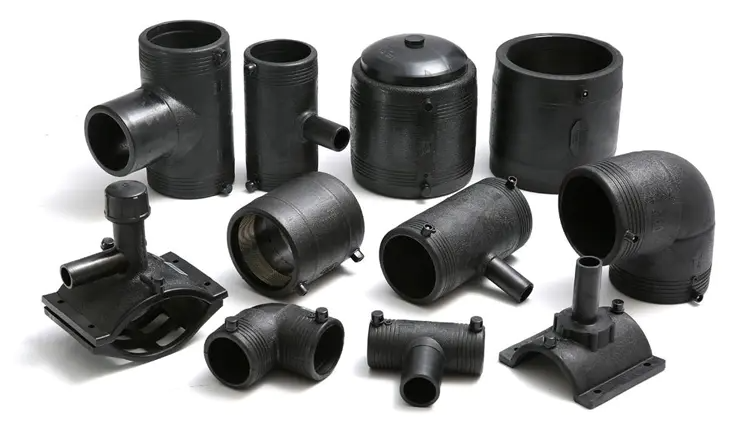 ¿Cuáles son las ventajas de rendimiento de los materiales de polietileno utilizados en los accesorios de electrofusión de PE?